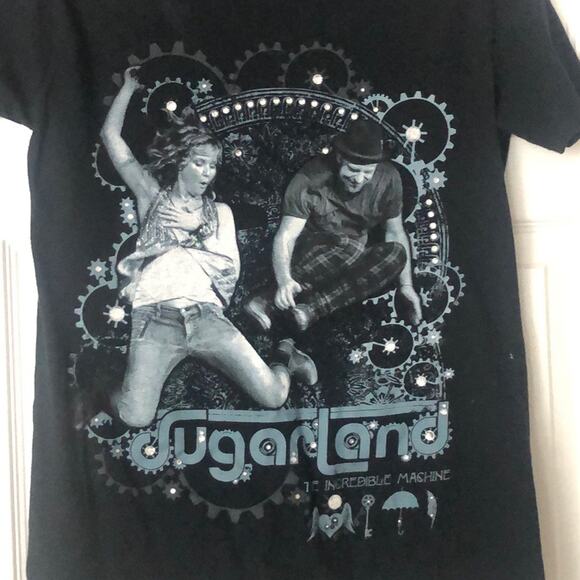 Sugarland Incredible Machine Tour Shirt Size S - Picture 2 of 4